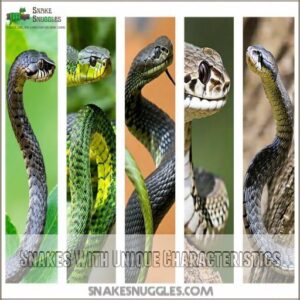 Snakes With Unique Characteristics