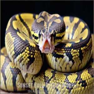 Sunset Ball Python Morph