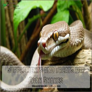 Supplements and Treats for Corn Snakes