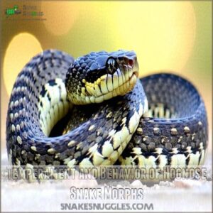 Temperament and Behavior of Hognose Snake Morphs