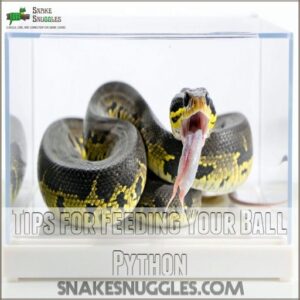 Tips for Feeding Your Ball Python