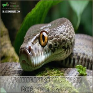 Training and Socializing Boa Constrictors Safely