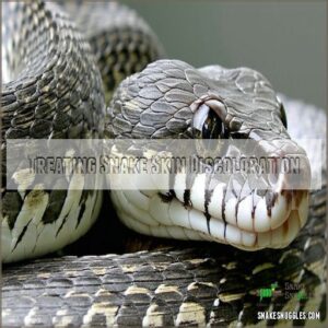 Treating Snake Skin Discoloration