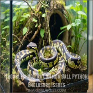 Troubleshooting Common Ball Python Enclosure Issues