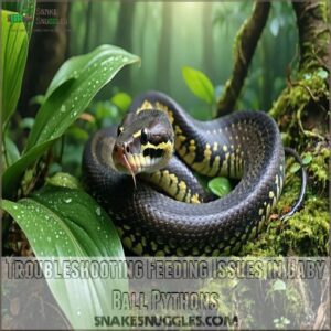 Troubleshooting Feeding Issues in Baby Ball Pythons