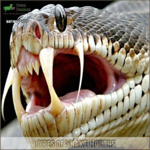 Types of Snake Mouths