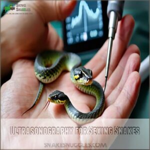 Ultrasonography for Sexing Snakes