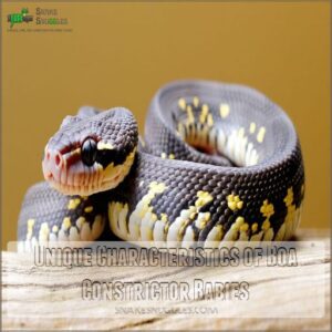 Unique Characteristics of Boa Constrictor Babies