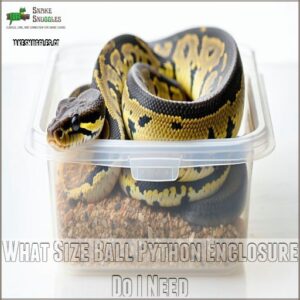 What Size Ball Python Enclosure Do I Need