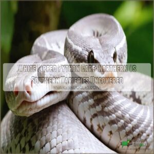 white lipped python care northern and southern