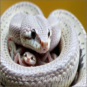 White-lipped Snakes