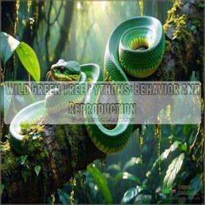 Wild Green Tree Pythons: Behavior and Reproduction