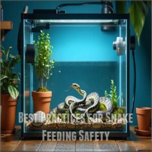 Best Practices for Snake Feeding Safety