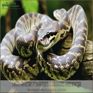 Boa Constrictor Health Checks