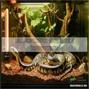 Boa Constrictor Temperature Requirements