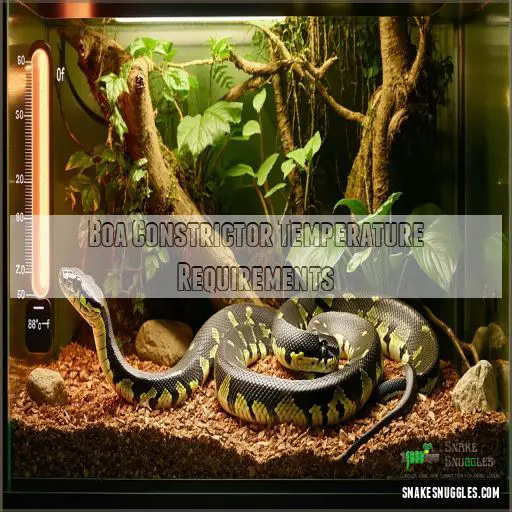 Best Temperature for Boa Constrictors: Expert Habitat Guide