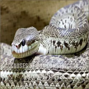 Causes of Boa Constrictor Shedding Issues