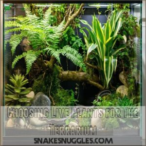 Choosing Live Plants for The Terrarium