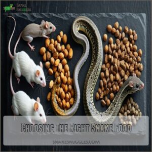 Choosing The Right Snake Food