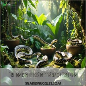 Choosing The Right Snake Species