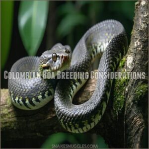 Colombian Boa Breeding Considerations