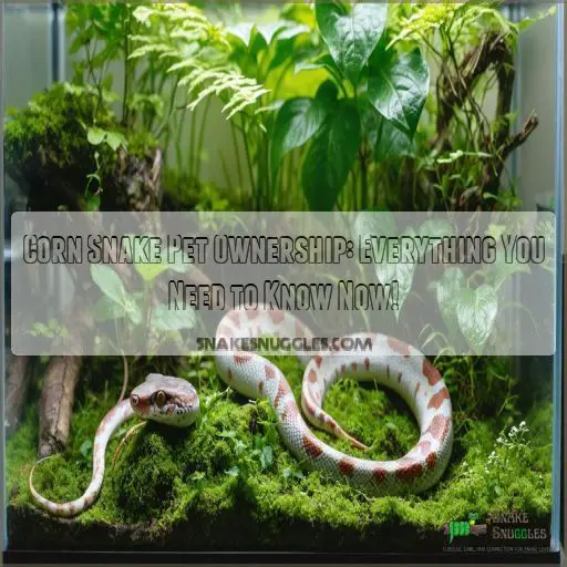 Corn snake bioactive enclosure nature s perfect habitat guide 