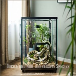 Docile and Non-Aggressive Species