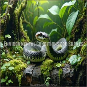 Environmental Conditions for Snakes