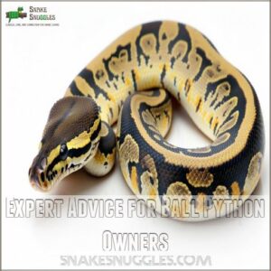 Expert Advice for Ball Python Owners