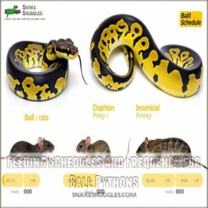 Feeding Schedules and Frequency for Ball Pythons