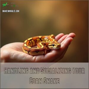 Handling and Socializing Your Corn Snake