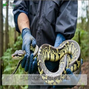 Handling Large Snakes