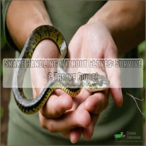 handling snakes without gloves