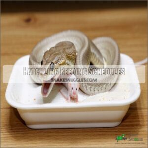 Hatchling Feeding Schedules