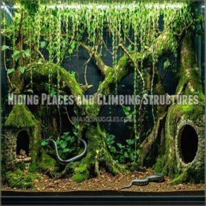 Hiding Places and Climbing Structures