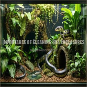 Importance of Cleaning Boa Enclosures