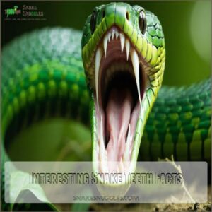 Interesting Snake Teeth Facts