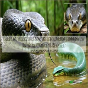 Largest Snake Breeds in The World: Biggest by Length, Weight & Habitat