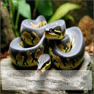 Maintaining a Healthy Ball Python Through Proper Fe