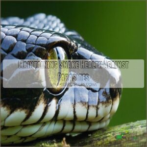 Maintaining Snake Health Against Parasites