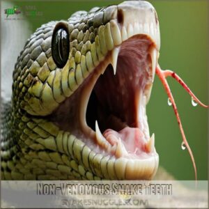 Non-Venomous Snake Teeth