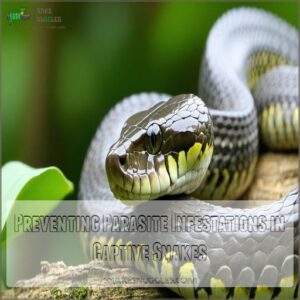 Preventing Parasite Infestations in Captive Snakes