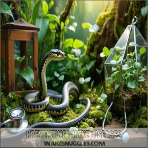 Preventing Snake Diseases