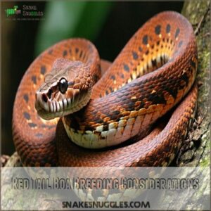 Red Tail Boa Breeding Considerations