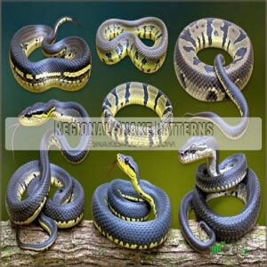 Regional Snake Patterns