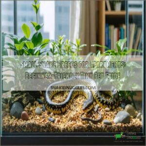 small snake breeds for apartments