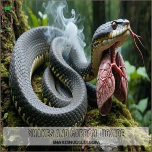 Snakes and Carbon Dioxide