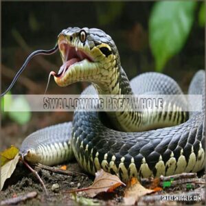 Swallowing Prey Whole