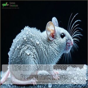 Tips and Best Practices for Feeding Frozen Mice