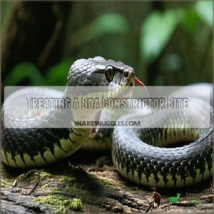 Treating a Boa Constrictor Bite